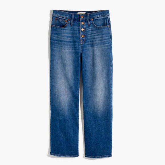 Madewell Slim Wide Crop Leg JeansSize 35